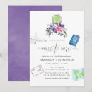 Search for around the world bridal shower invitations Adventure