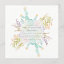 Search for succulent bridal shower invitations Botanical