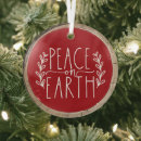 Search for peace on earth christmas tree decorations Keepsake