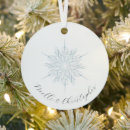 Search for dark navy blue christmas tree decorations Snowflake