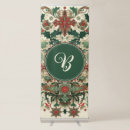 Search for vintage christmas banners Red