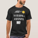 Search for newspaper tshirts funny