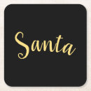 Search for holiday coasters Santa