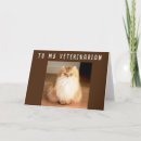 Search for veterinarian birthday cards Cat