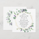 Search for simple monogram wedding invitations Floral