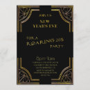 Search for 1920s new years eve party invitations Speakeasy
