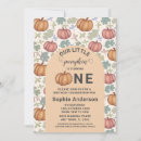 Search for halloween 1st birthday invitations Autumn fall