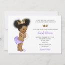 Search for african american baby girl shower invitations Princess