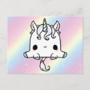 Search for sweets horizontal postcards Rainbow