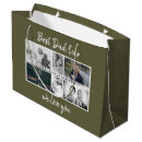 Search for photo collage gift bags Grandpa