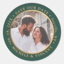 Search for gold save the date stickers Modern