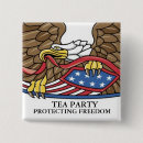 Search for tea party square badges Libertarian