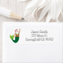 Search for santa return address labels Ocean