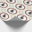 Search for christmas scottish terrier wrapping paper Santa