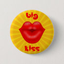 Search for red lips badges Kiss