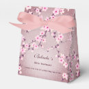 Search for cherry blossom favour boxes Pink