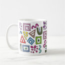 Search for geometric design patterns mugs Shapes