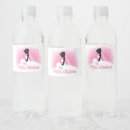 Search for bridal shower water bottle labels Bridesmaid