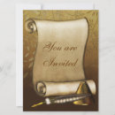 Search for scroll invitations Elegant