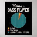 Search for guitar player posters Bassist