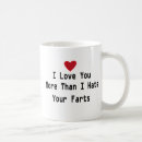 Search for i love you more than mugs Heart