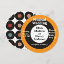 Search for rock and roll wedding invitations Retro