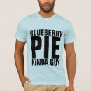 Search for blueberry mens tshirts Pie