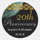 Search for 20th anniversary stickers Twentieth