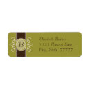 Search for harvest return address labels Elegant