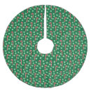 Search for peppermint candy tree skirts Red and green