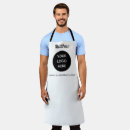 Search for cafe long aprons Black and white