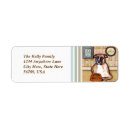 Search for boxer dog return address labels Puppy