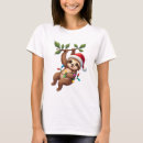 Search for cartoon christmas tshirts Sloth