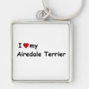 Search for airedale key rings Terrier