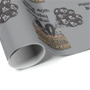 Search for funny 40th birthday wrapping paper Black