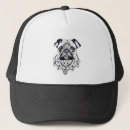 Search for pug hats Illustration