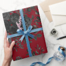 Search for red rose wrapping paper Gothic