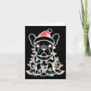 Search for frenchie christmas cards Funny