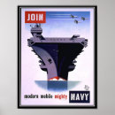 Search for vintage navy posters Illustration