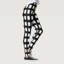 Search for black and white geometric pattern leggings Squares