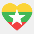 Search for myanmar flag stickers Burmese