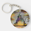 Search for halloween key rings Witch