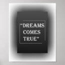 Search for dreams come true posters Success