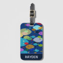 Search for blue abstract pattern luggage tags Colourful