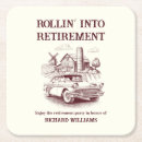 Search for vintage car coasters Retro