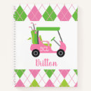 Search for golf notebooks Pink