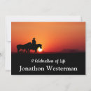 Search for celebration of life sunset invitations Remembrance
