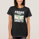 Search for freak in the sheets tshirts Analyst