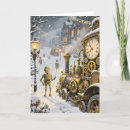 Search for steampunk christmas cards Snow