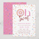 Search for oh baby doughnut invitations Pink
